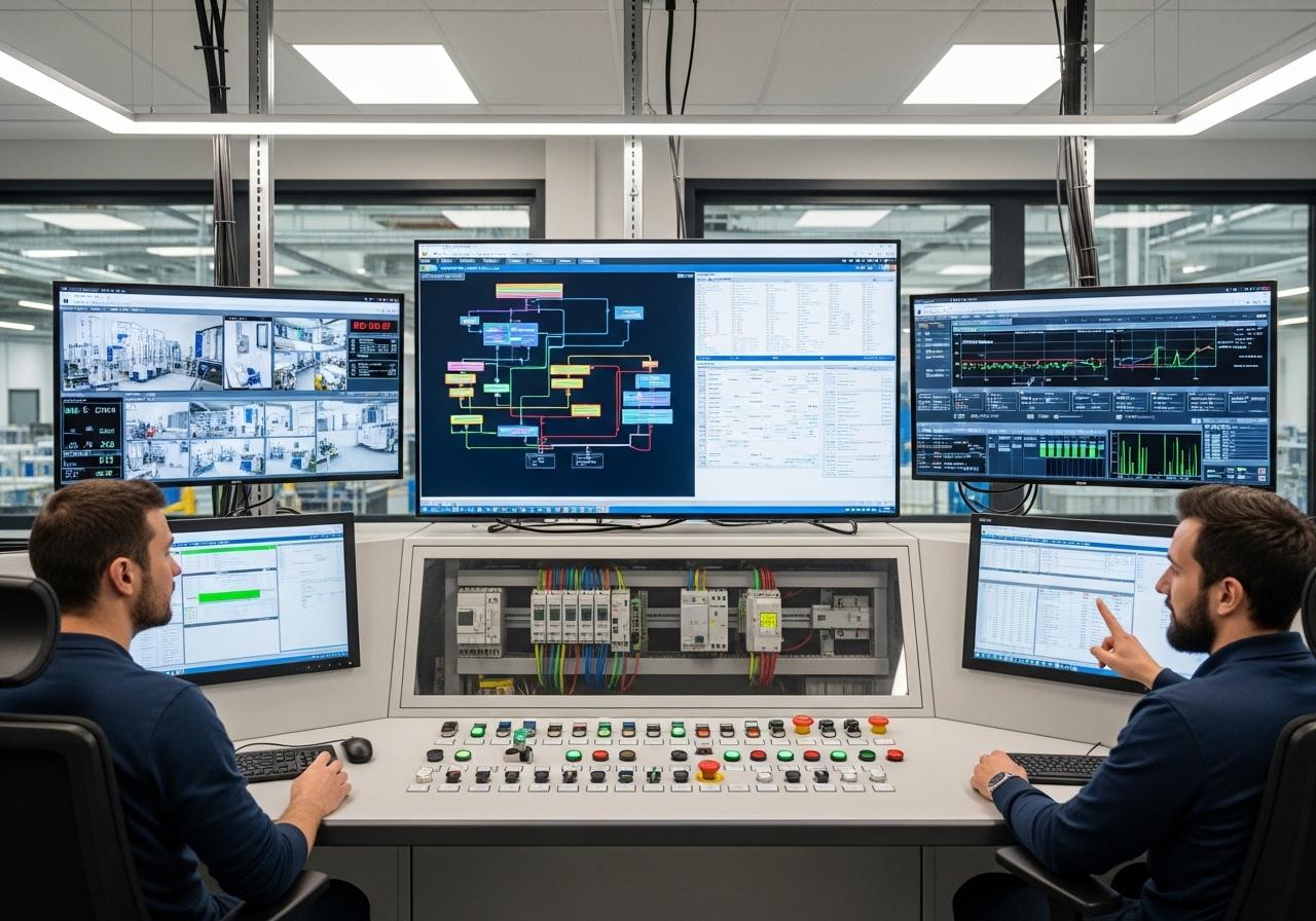 Industrial processing plant